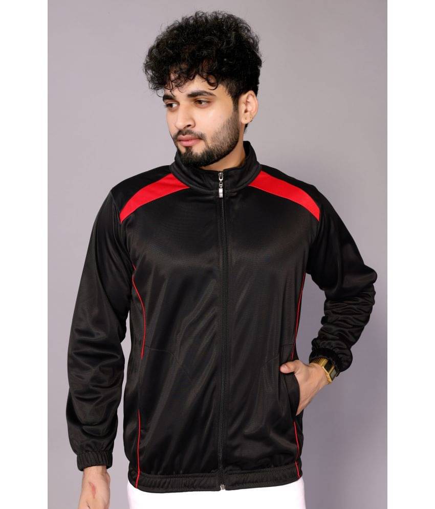     			Estro Polyester Men's Casual Jacket - Black ( Pack of 1 )