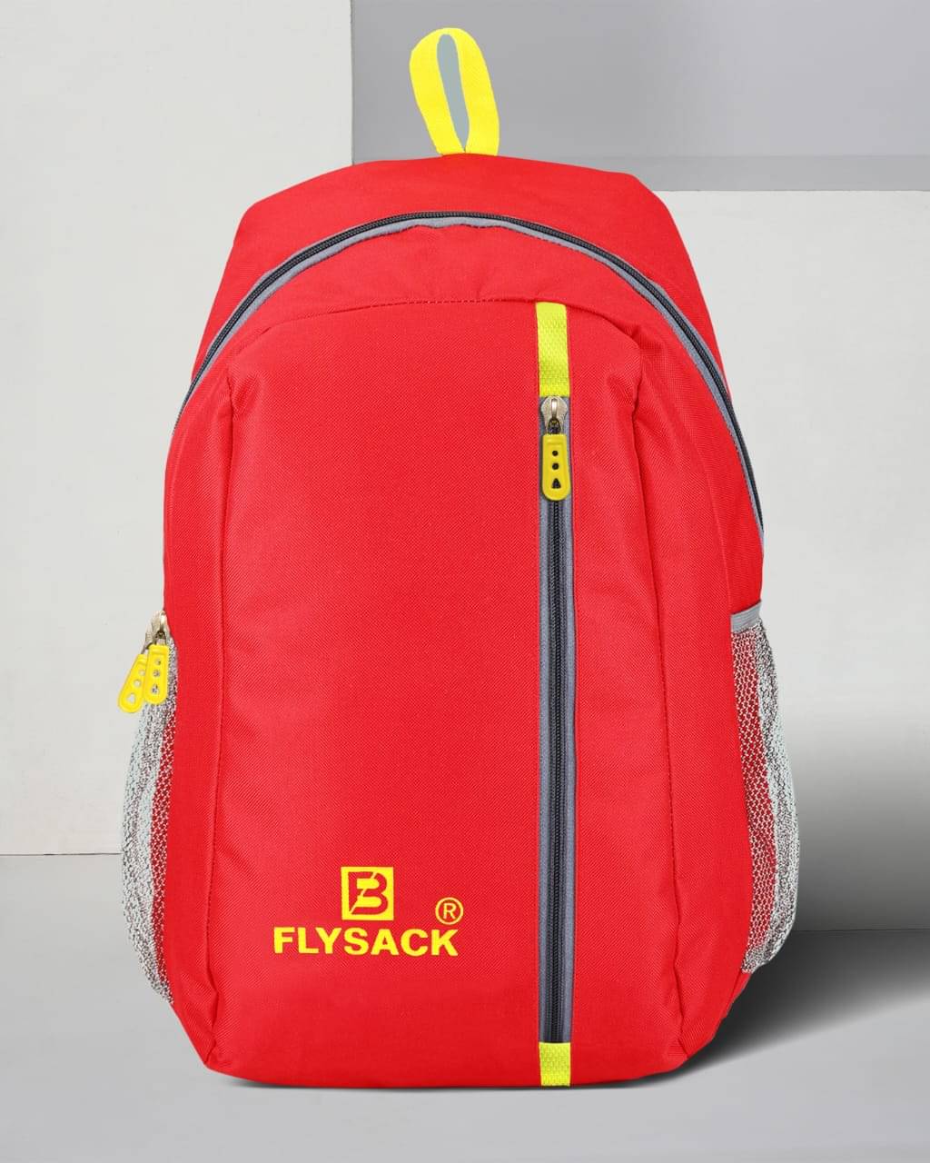    			FLYSACK Red PU Backpack ( 22 Ltrs )