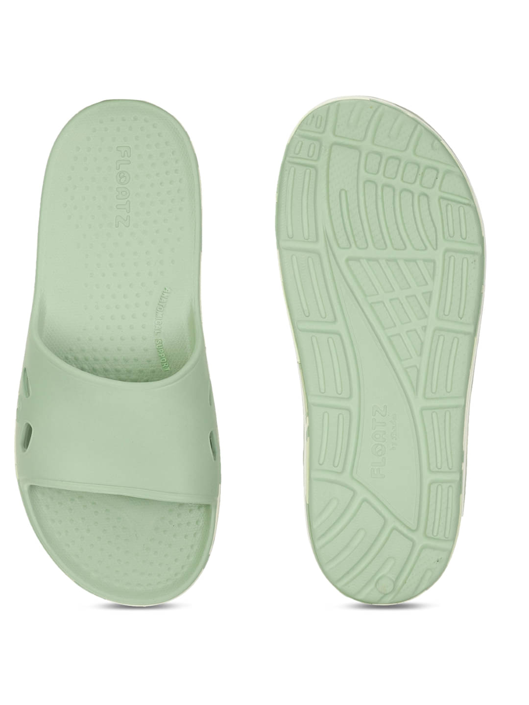     			Floatz Green Men's Slide Flip Flop