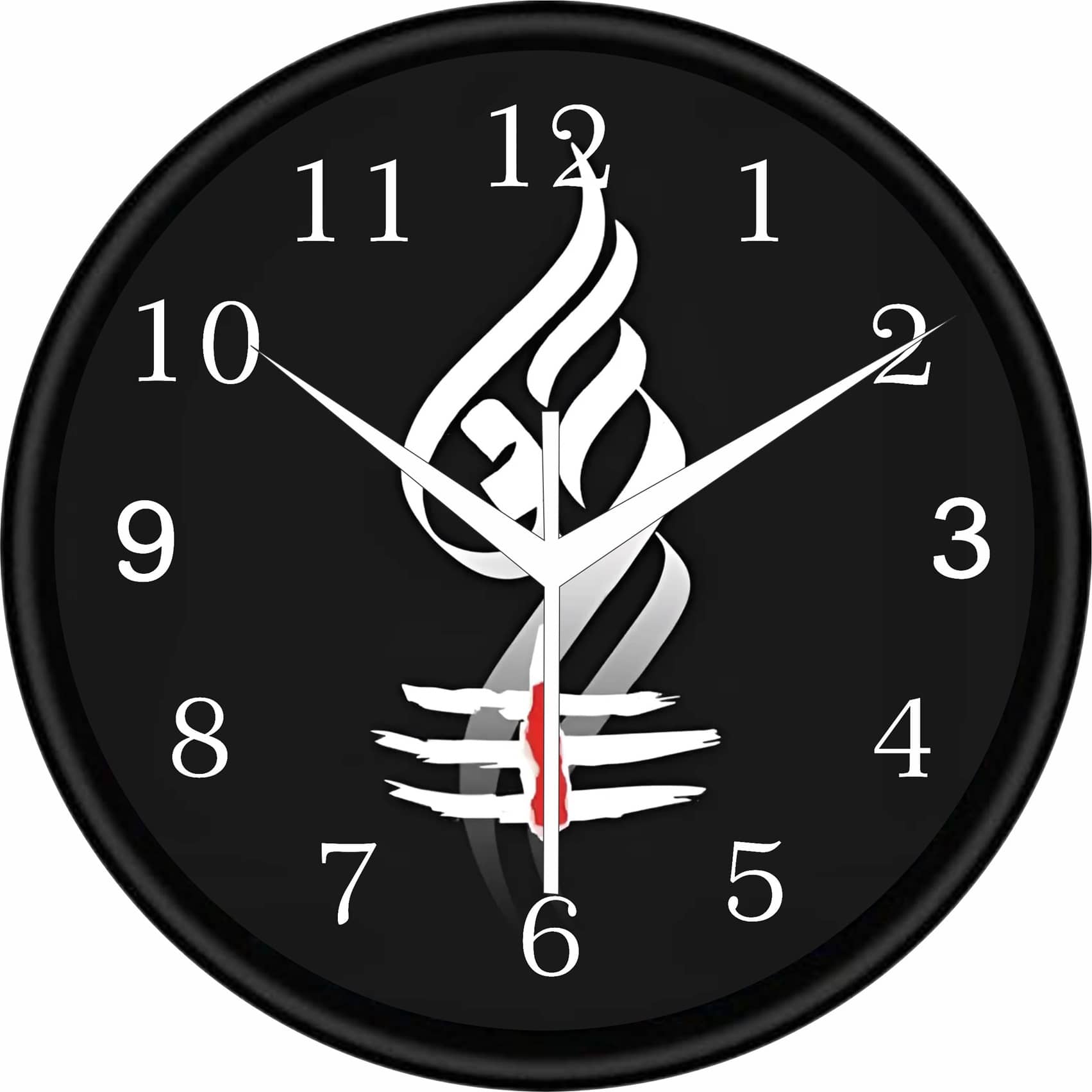 KP CRAFT Circular Analog Wall Clock