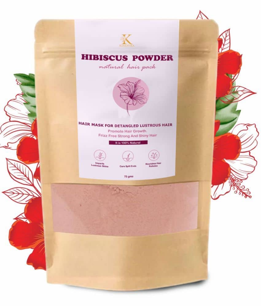 Kimayra HAIRCARE POWDER HIBISCUS POWDER Natural Henna 75 g