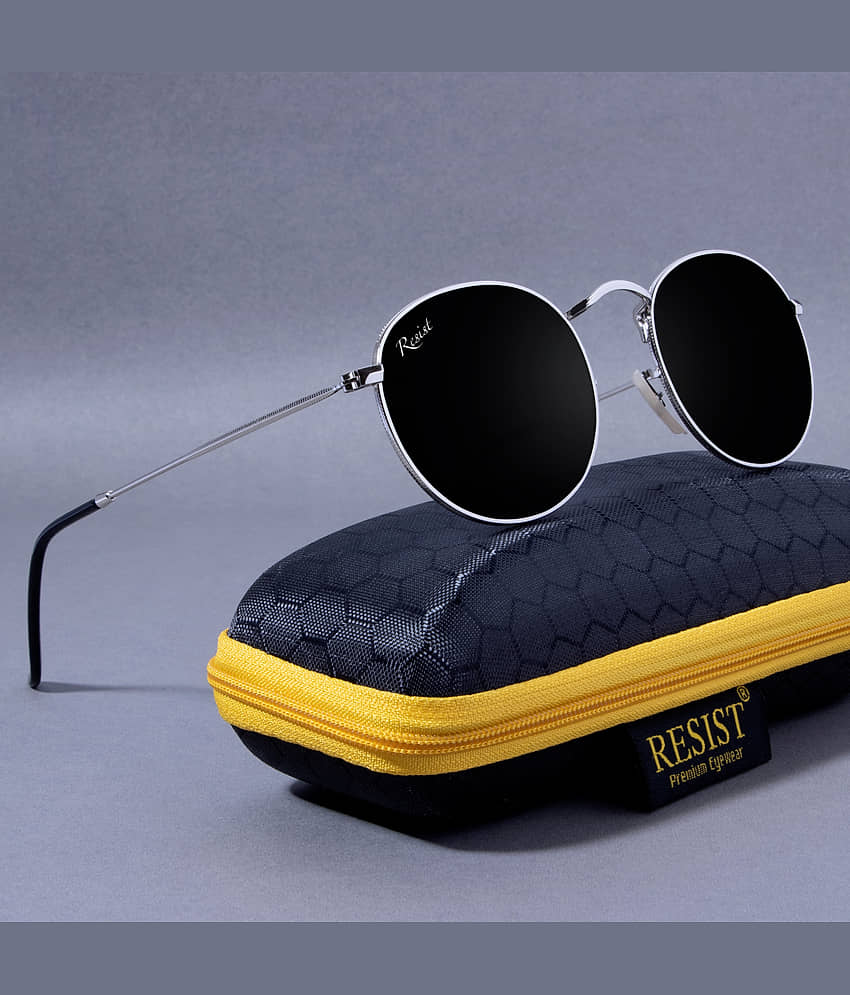 RESIST EYEWEAR Silver Round Sunglasses ( Pack of 1 ) - Sunglasses | Buy online on ZillyBuy