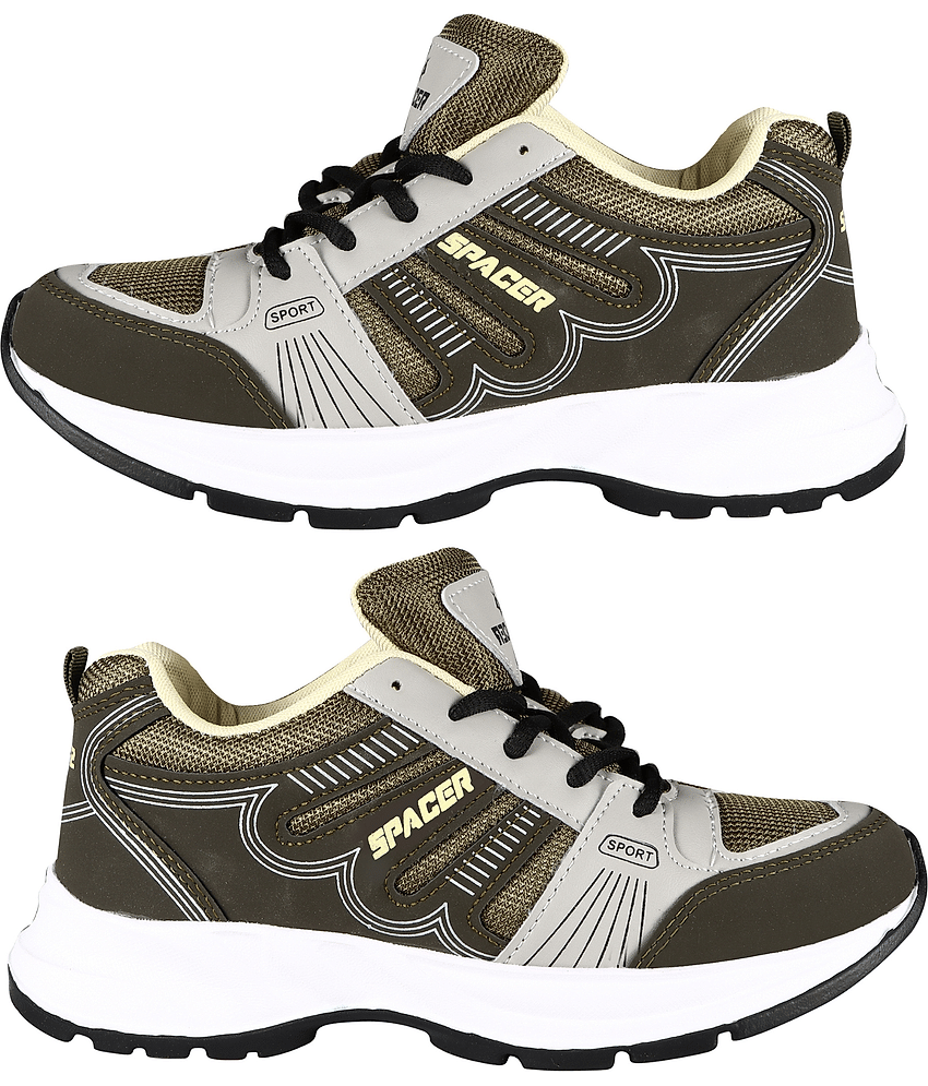 RICKENBAC WONDER-02 Green Men's Sports Running Shoes