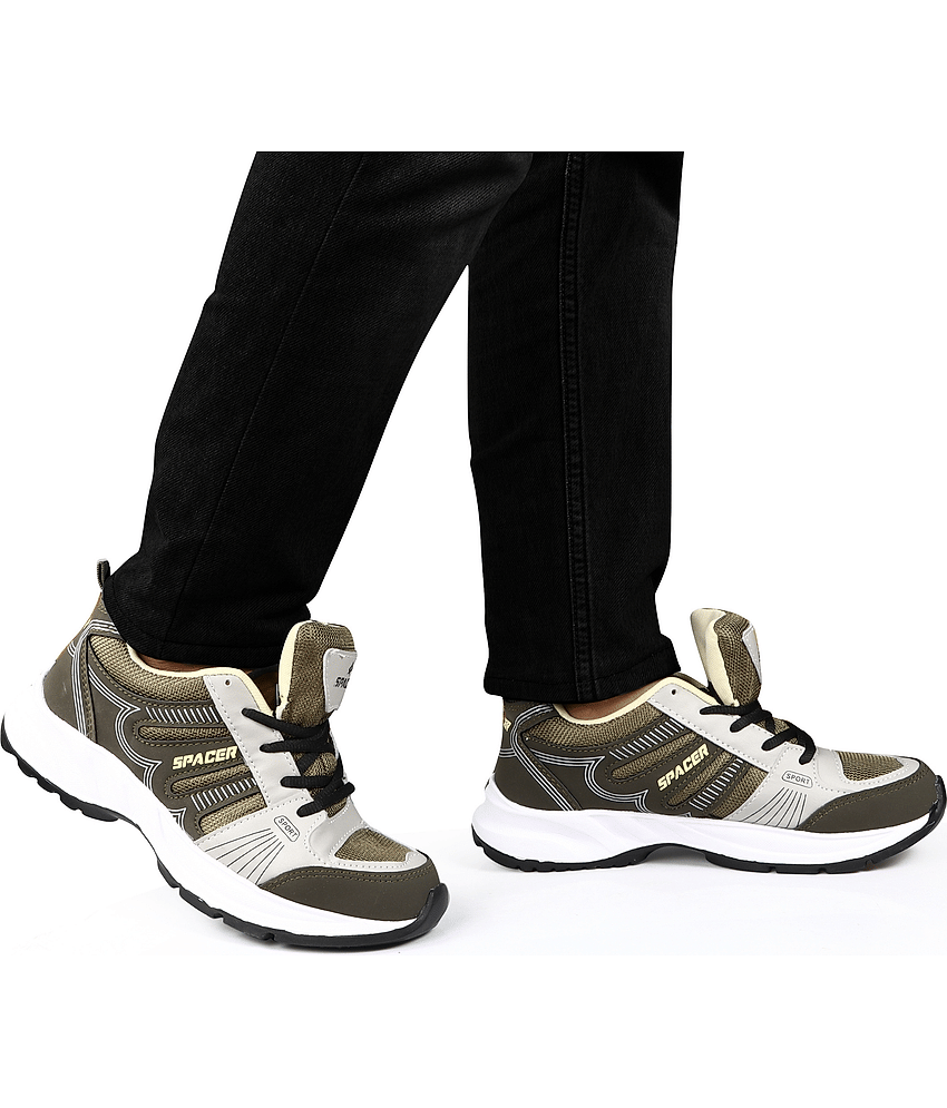 RICKENBAC WONDER-02 Green Men's Sports Running Shoes