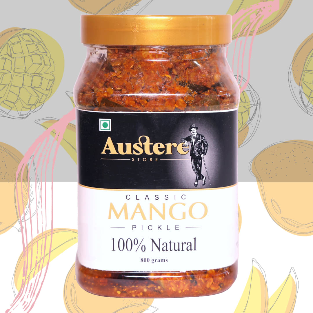 austerestore mango Fruit Pickle 0.8 kg     			austerestore mango Fruit Pickle 0.8 kg