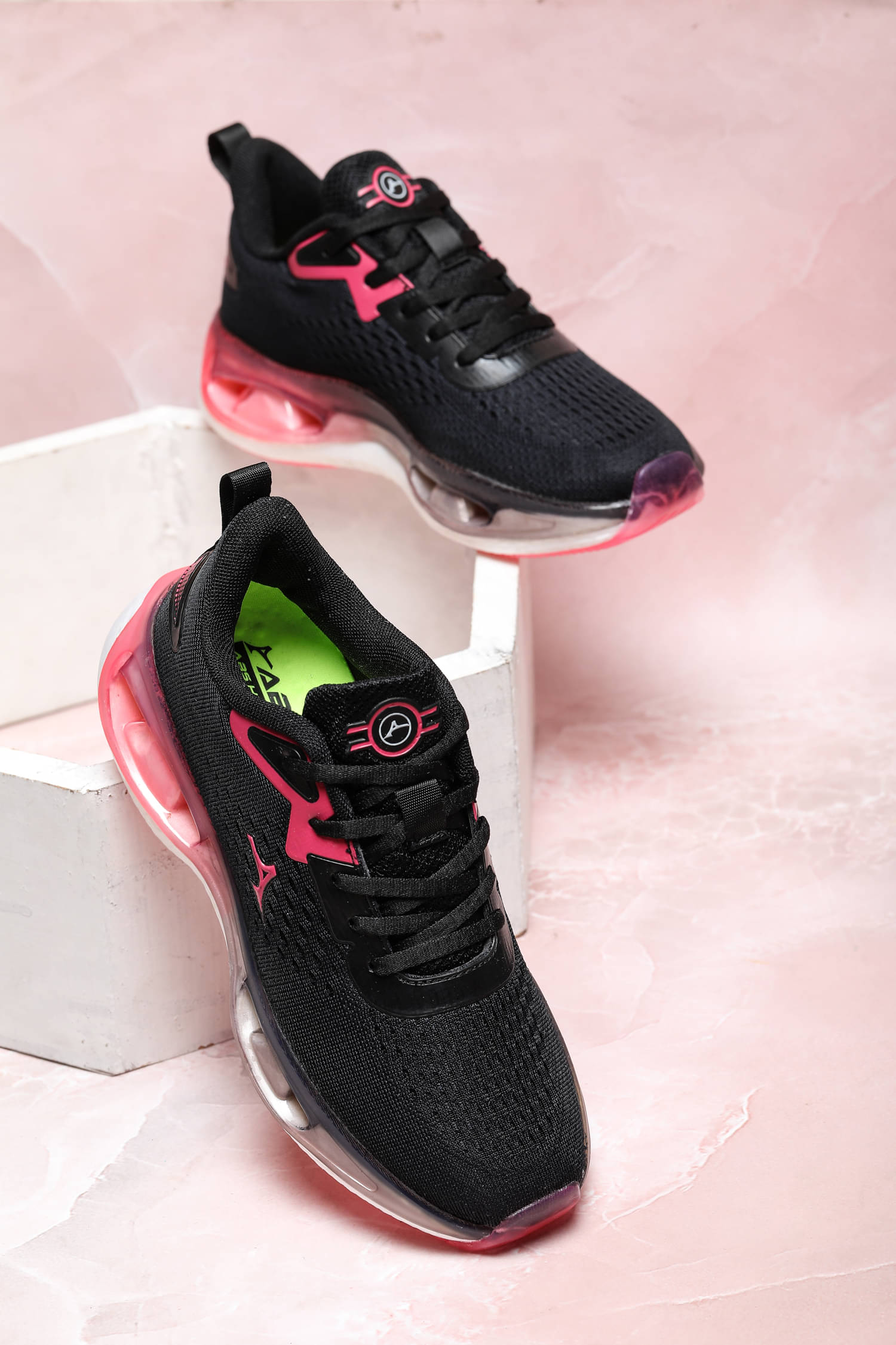     			Abros - Black Women's Running Shoes
