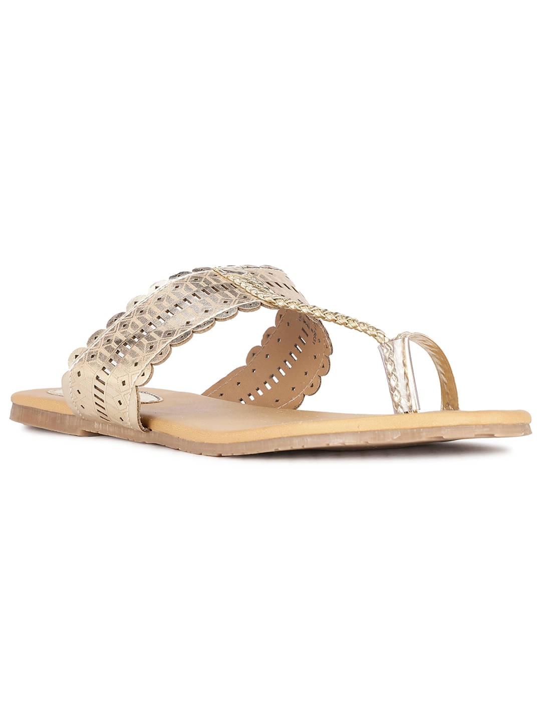     			Bata Gold Women's Flats