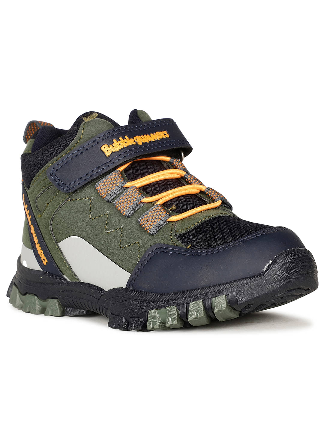     			Bubble Gummers by BATA - Olive Boy's Sneakers ( 1 Pair )