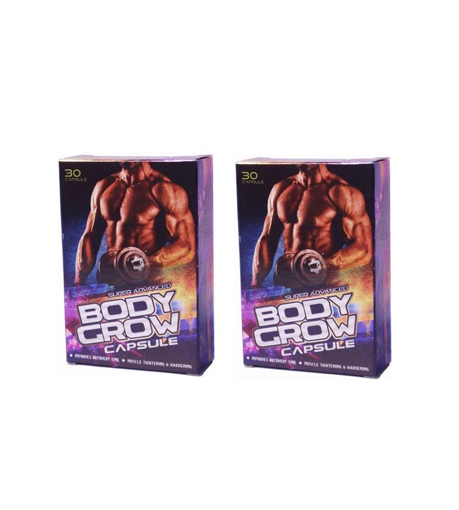 Dr. Chopra Body Grow Capsules 30 no.s Unflavoured Pack of 2 Dr. Chopra Body Grow Capsules 30 no.s Unflavoured Pack of 2