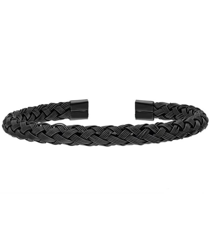 FASHION FRILL Black Bracelet ( Pack of 1 ) - Bangles & Bracelets | Buy online on ZillyBuy