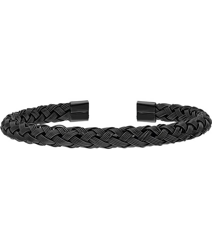 FASHION FRILL Black Bracelet ( Pack of 1 ) - Bangles & Bracelets | Buy online on ZillyBuy