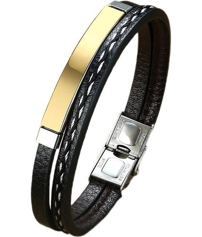 FASHION FRILL Gold Bracelet ( Pack of 1 ) - Bangles & Bracelets | Buy online on ZillyBuy