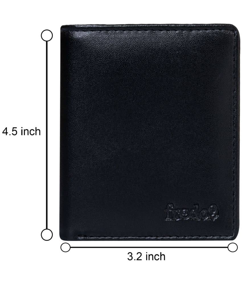 HIDEFLIX Black PU Men's Regular Wallet ( Pack of 1 ) - Handbags | Buy online on ZillyBuy