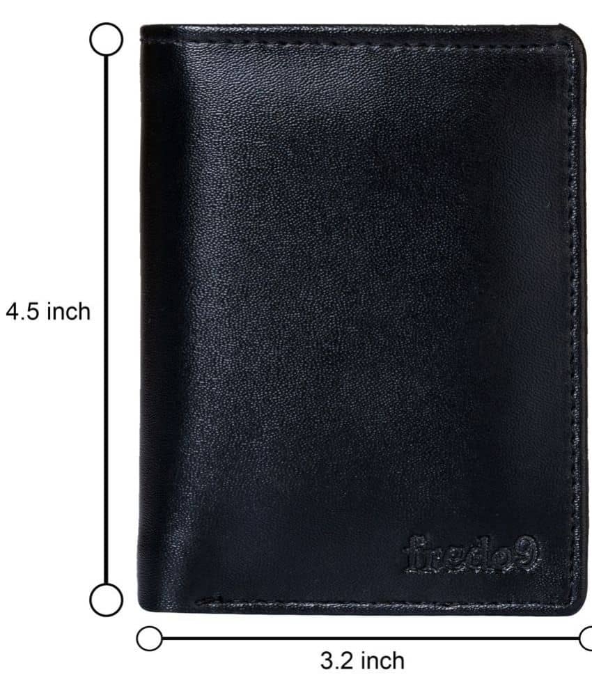 HIDEFLIX Black PU Men's Regular Wallet,Two Fold Wallet ( Pack of 1 ) - Handbags | Buy online on ZillyBuy