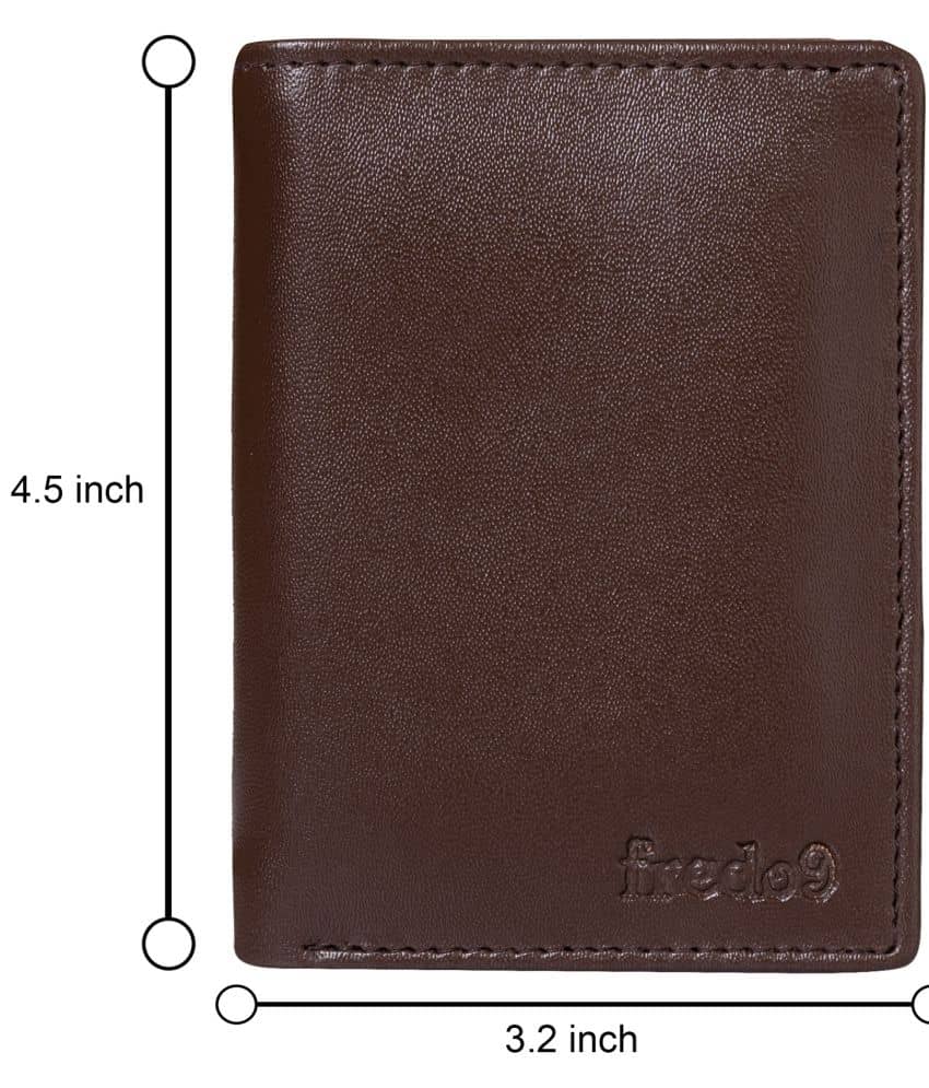 HIDEFLIX Brown PU Men's Regular Wallet ( Pack of 1 ) - Handbags | Buy online on ZillyBuy