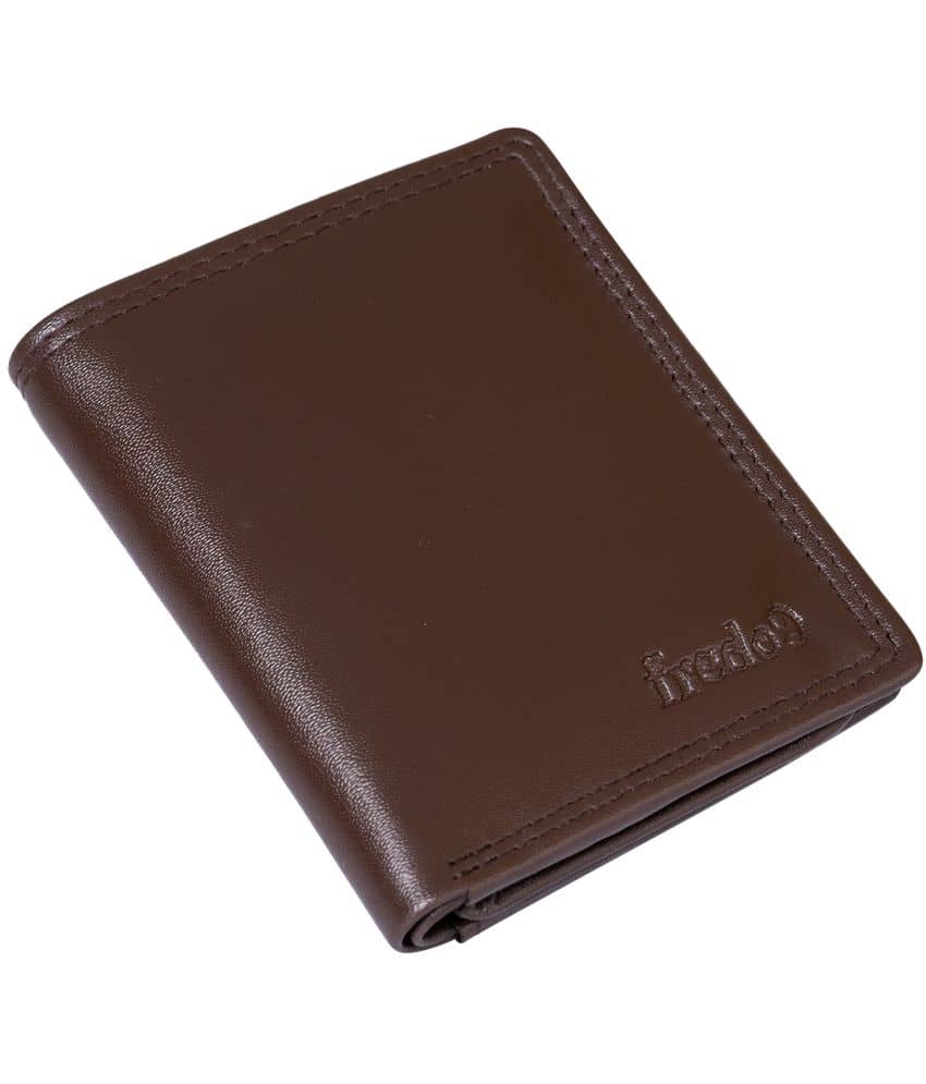 HIDEFLIX Brown PU Men's Regular Wallet ( Pack of 1 ) - Handbags | Buy online on ZillyBuy
