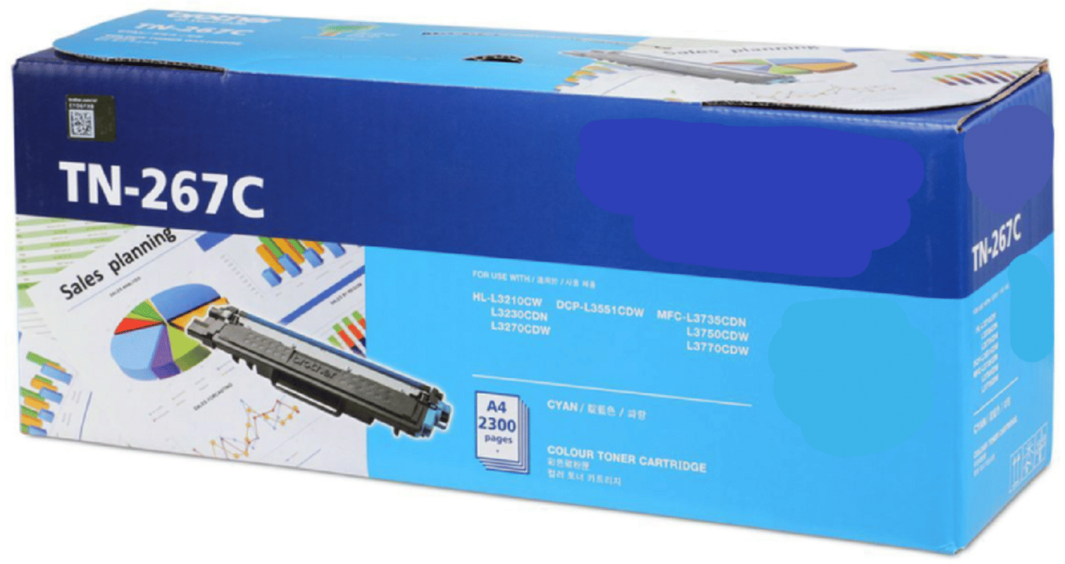     			ID CARTRIDGE TN 267 Cycan Single Cartridge for For Use HL-L3210CW, HL-L3230CDN, HL-L3270CDW, DCP-L3551CDW, MFC-L3735CDN, MFC-L3750CDW, MFC-L3770CDW