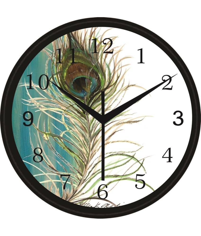 KP CRAFT Circular Analog Wall Clock