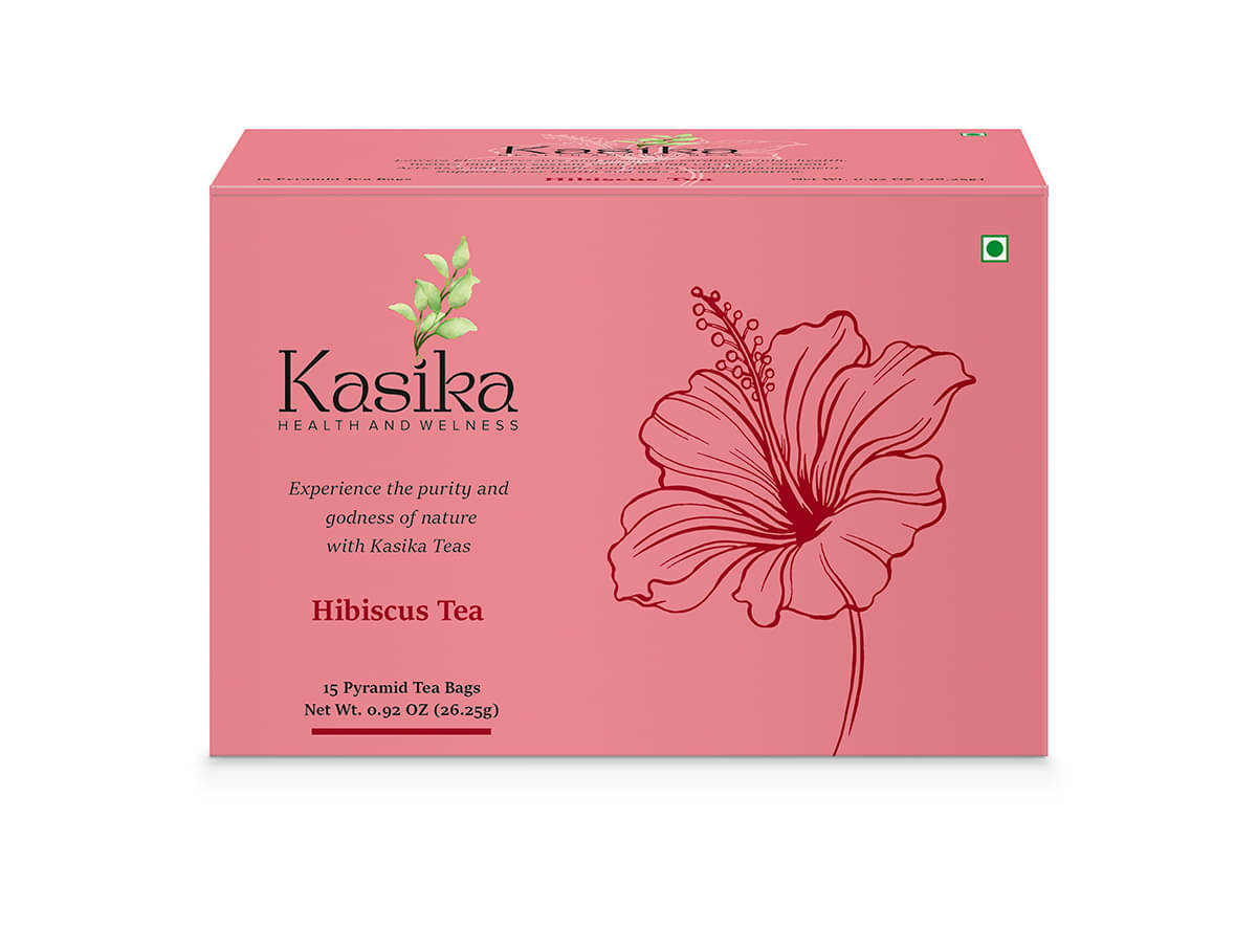 Kasika Hibiscus Tea Bags 100 gm Kasika Hibiscus Tea Bags 100 gm