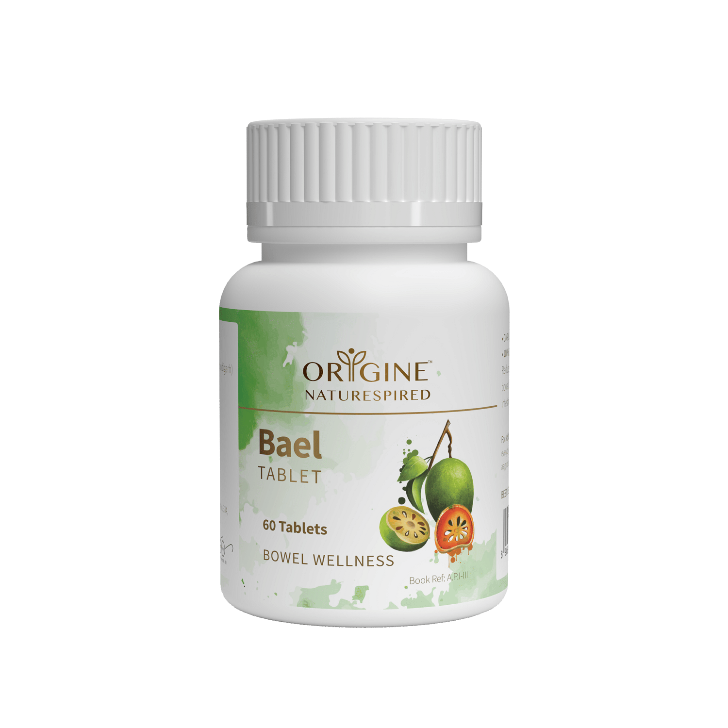 Origine Naturespired Bael Tablet Good For Respiratory Health And Gut Health, 60 Tablets