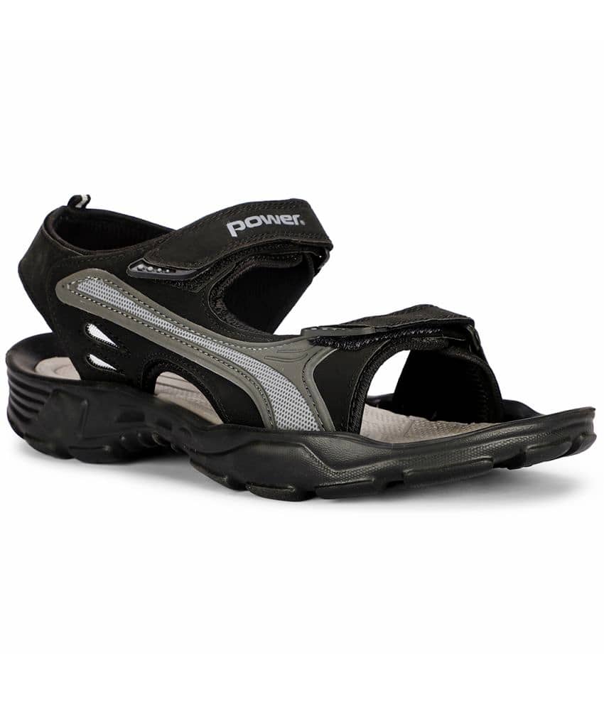 Power - Black Men's Floater Sandals