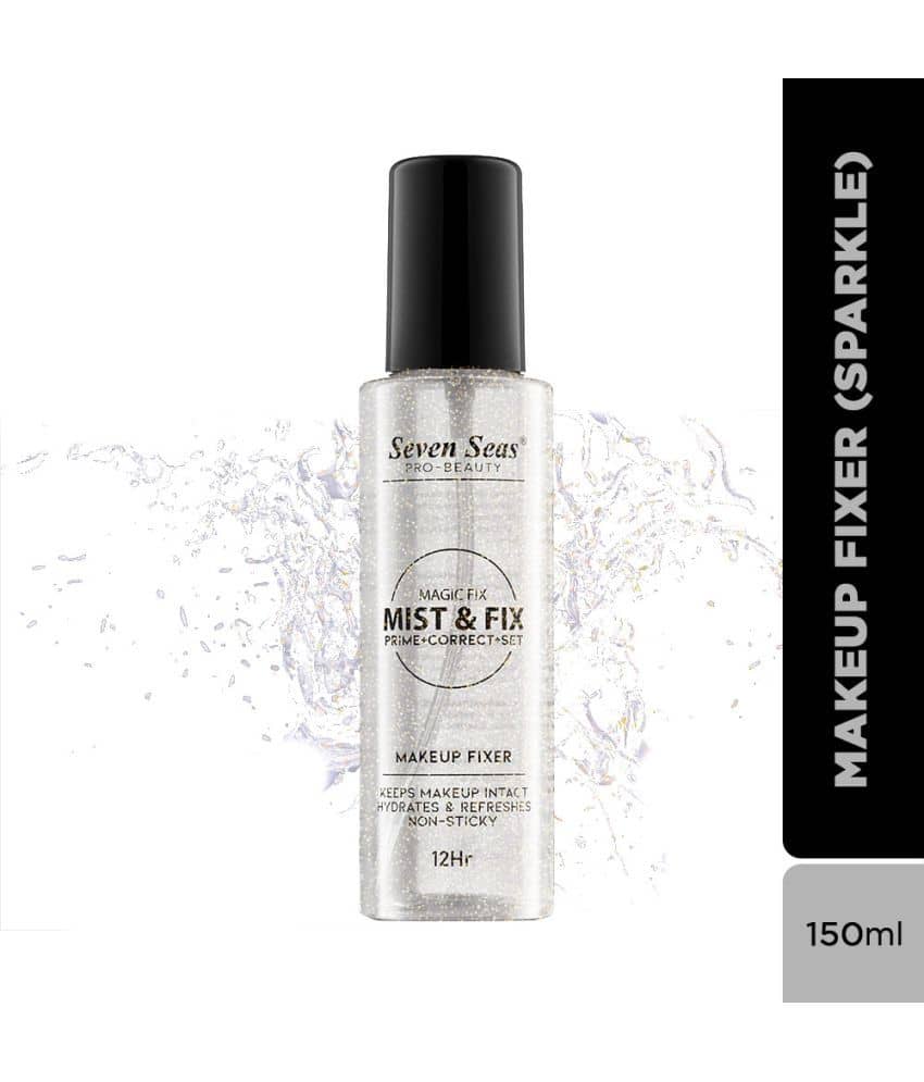 Seven Seas Magic Fix Mist & Fix Prime + Correct + Set Makeup Fixer (ZARI)