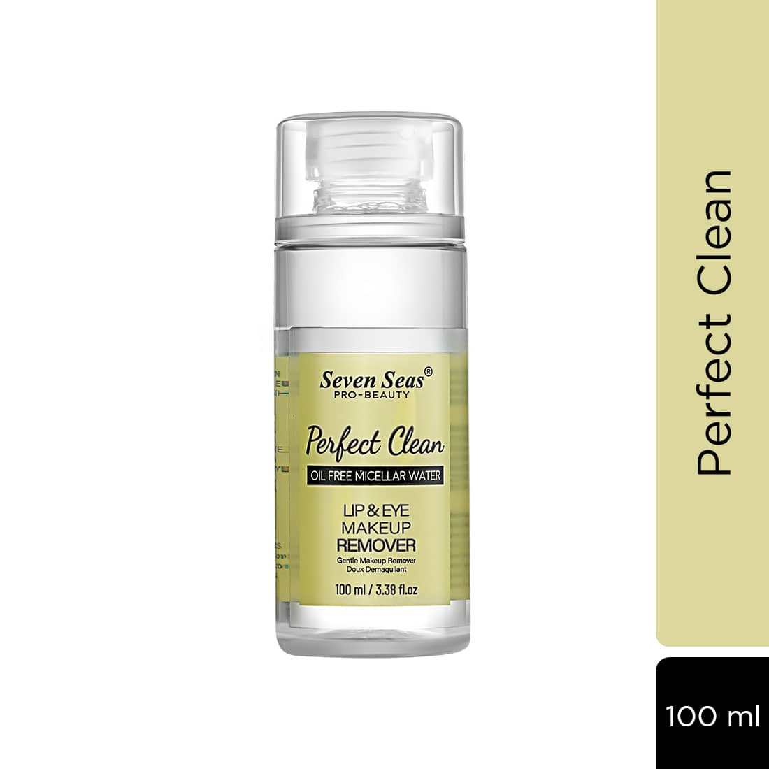 Seven Seas Perfect Clean Oil Free Micellar Water Lip & Eye Makeup Cleanser