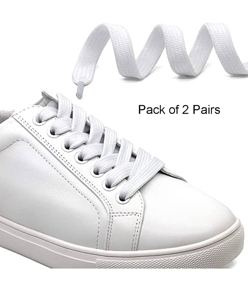 Sheppits White Nylon Durable 120cm Flat Lace - Shoe Care - Accessories | Buy online on ZillyBuy