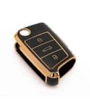 VW & Skoda Jetta  3 Button key Cover TANTRA TPU Car Key Cover Compatible with Skoda & Volkswagen Jetta Passat and Superb Octavia Slavia Kushaq Tiguan Taigun Virtus 3 Button Smart Key