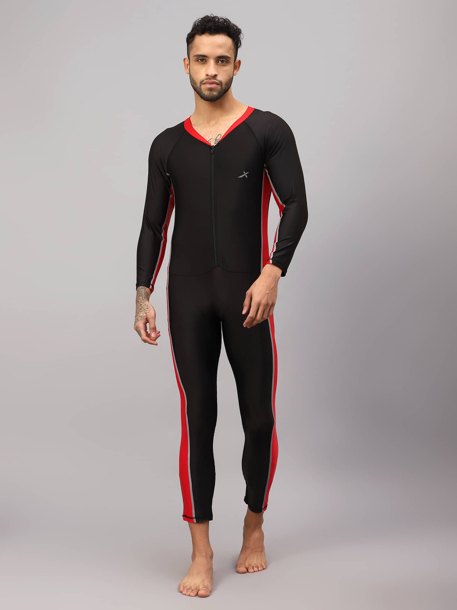 Vector X Black Wetsuit Swimming Costume     			Vector X Black Wetsuit Swimming Costume