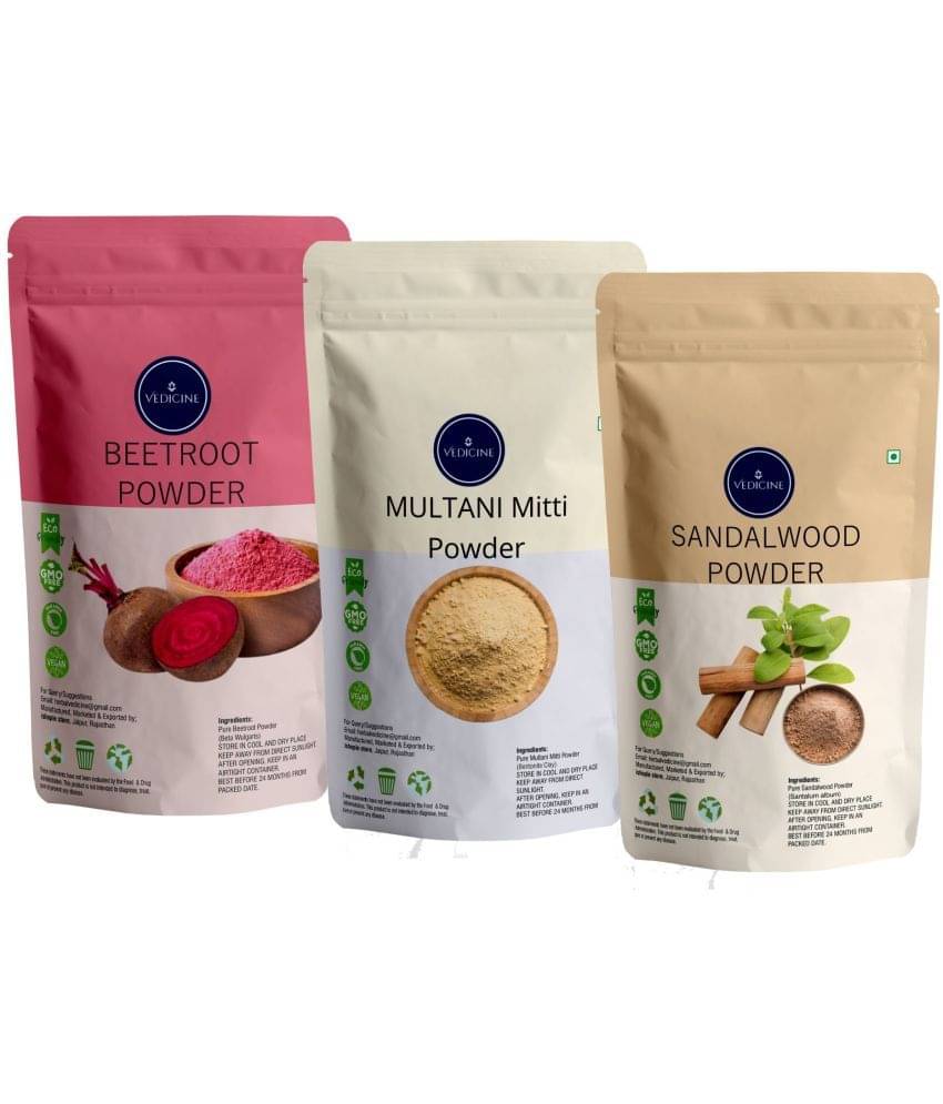     			Vedicine - Cleansing Face Pack for All Skin Type ( Pack of 3 )