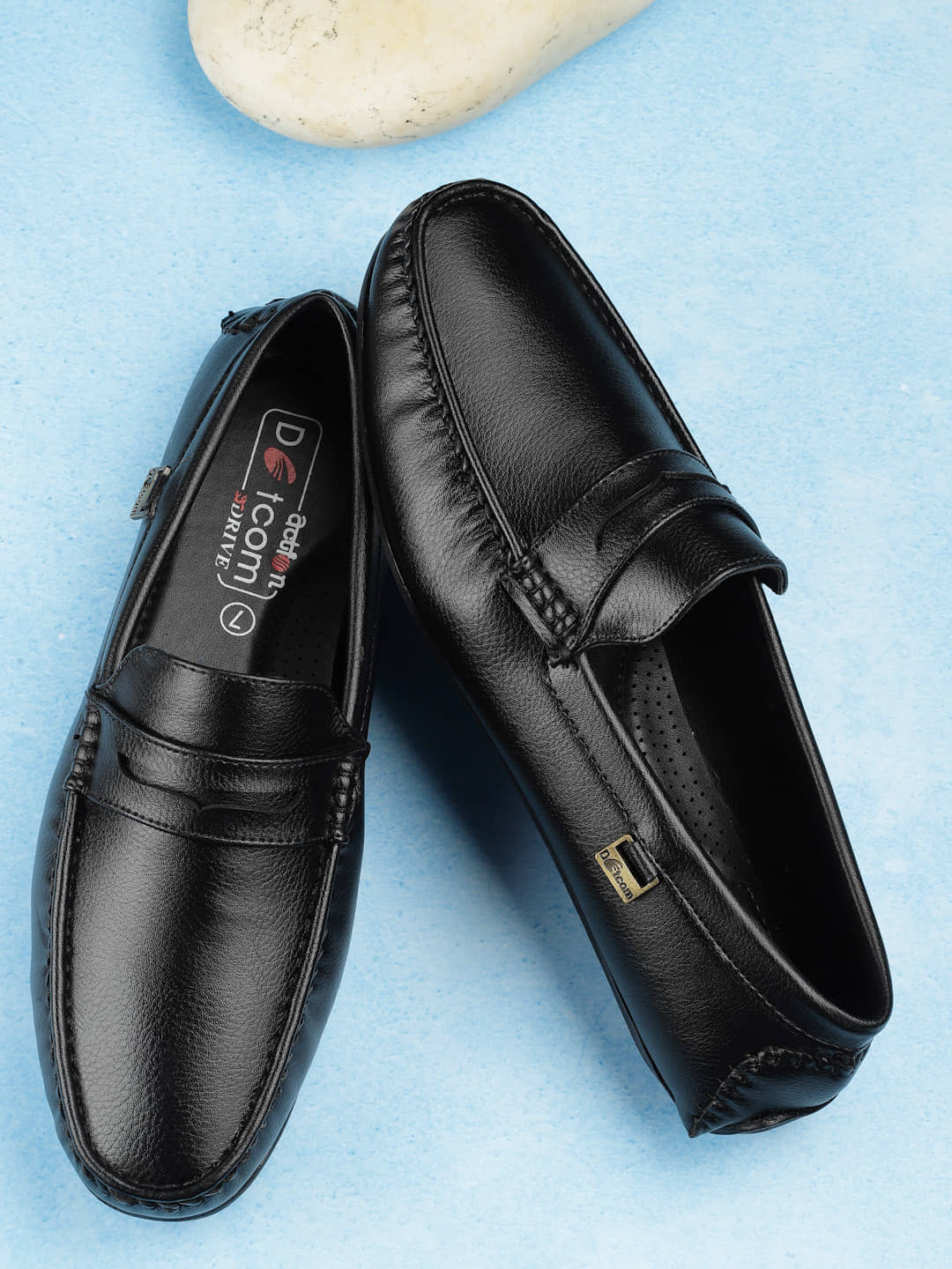 Action Black Men's Penny - Formal Shoes | Buy online on ZillyBuy