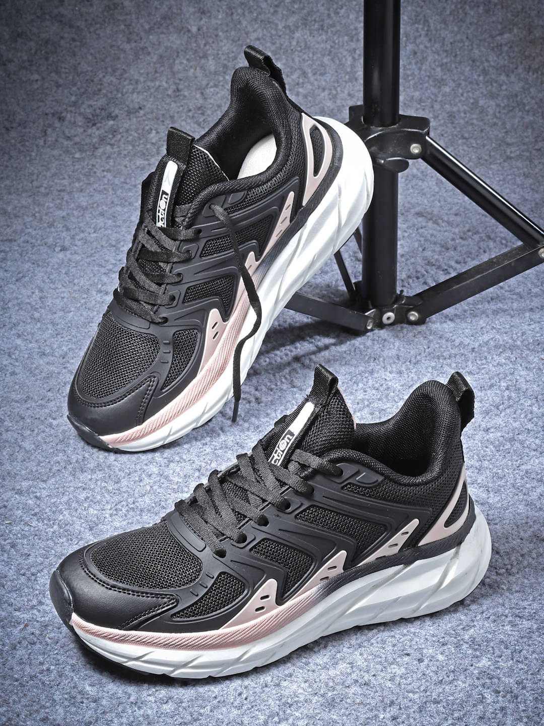 Action - Black Women's Running Shoes Action - Black Women's Running Shoes