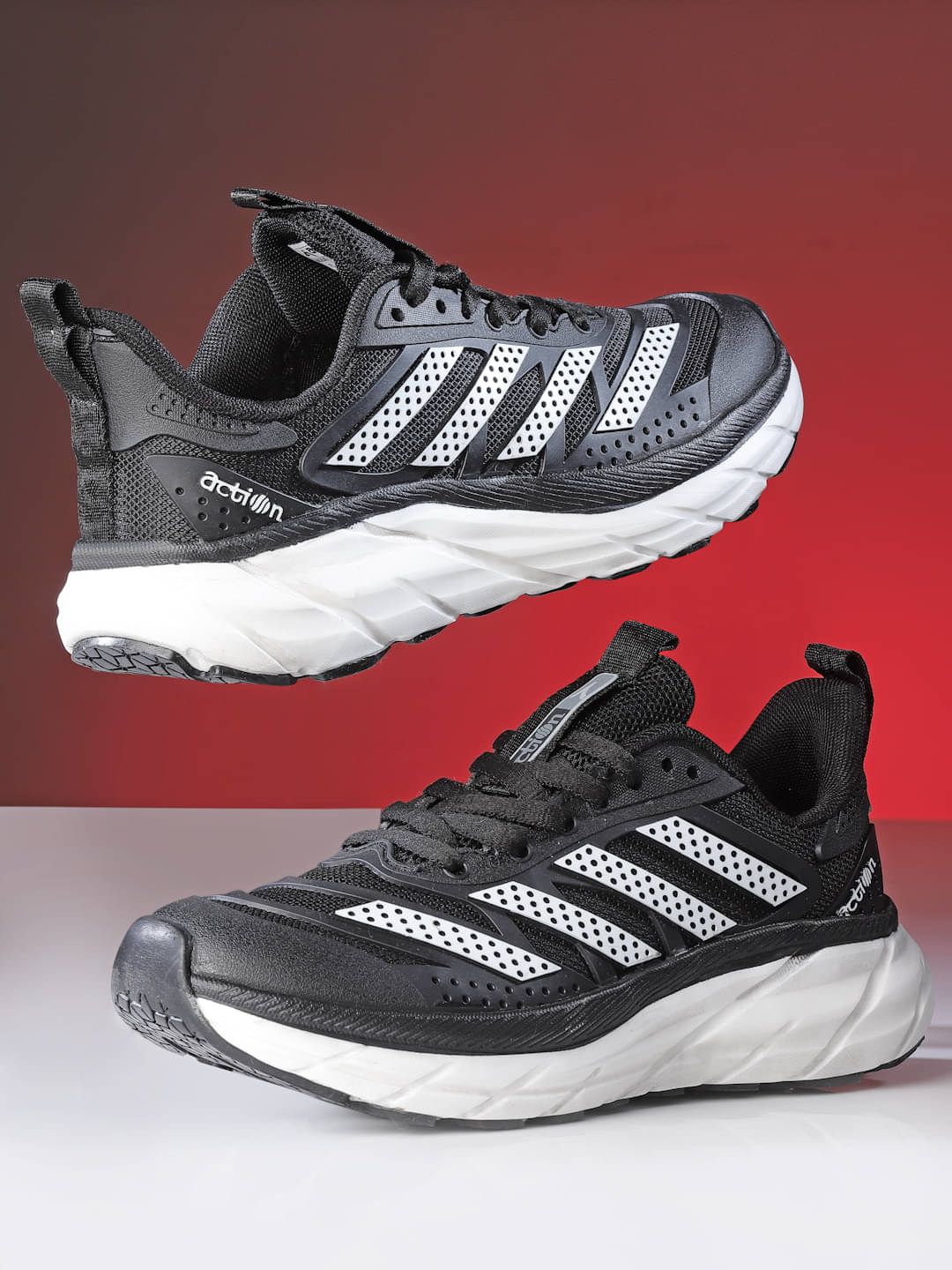 Action - Light Grey Women's Running Shoes     			Action - Light Grey Women's Running Shoes