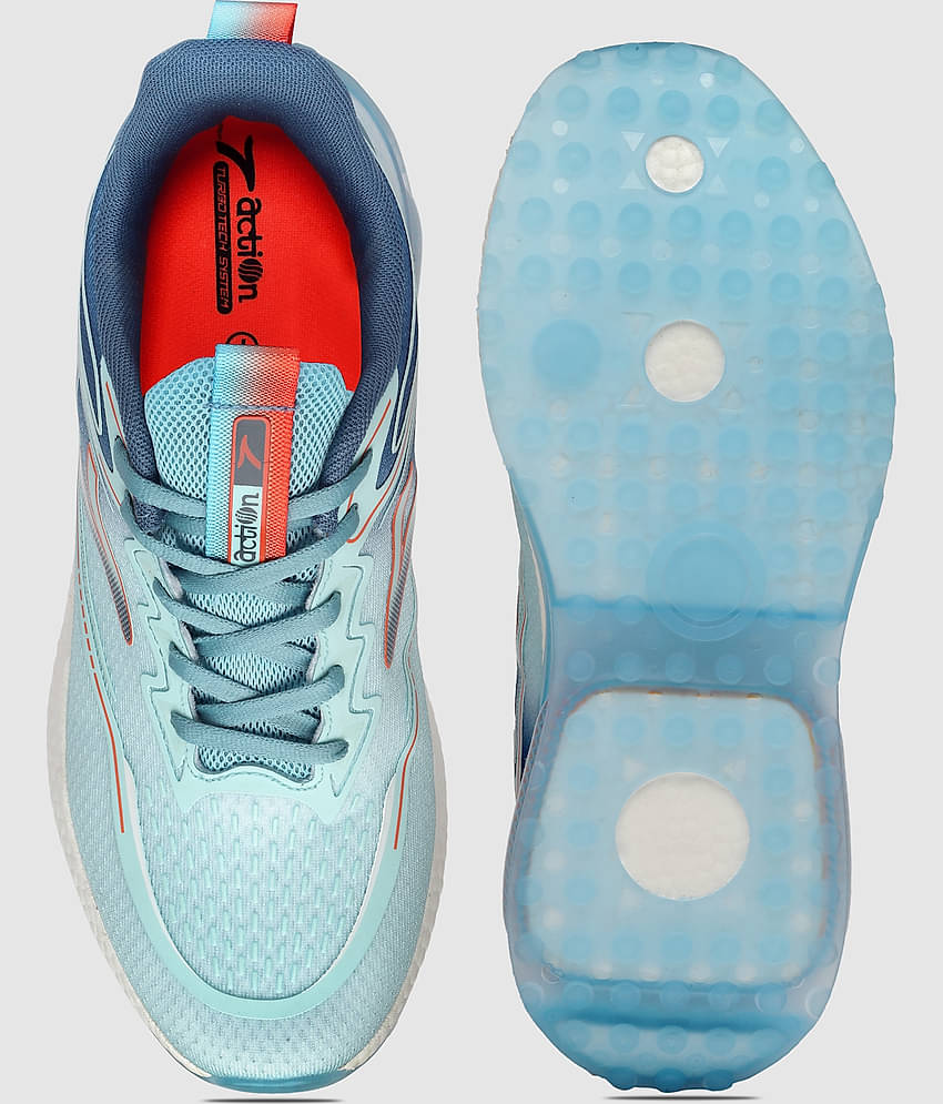 Action Sports Shoes For Men Light Blue Men's Sports Running Shoes