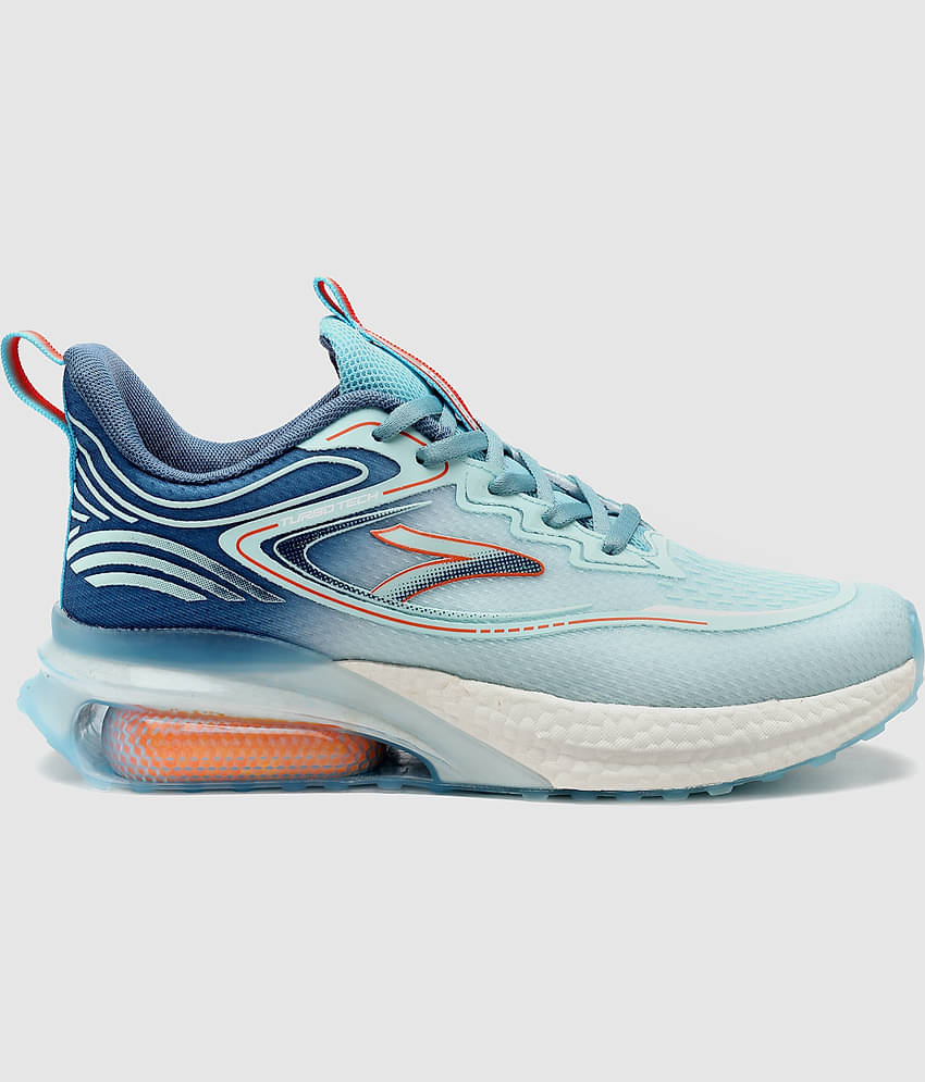 Action Sports Shoes For Men Light Blue Men's Sports Running Shoes