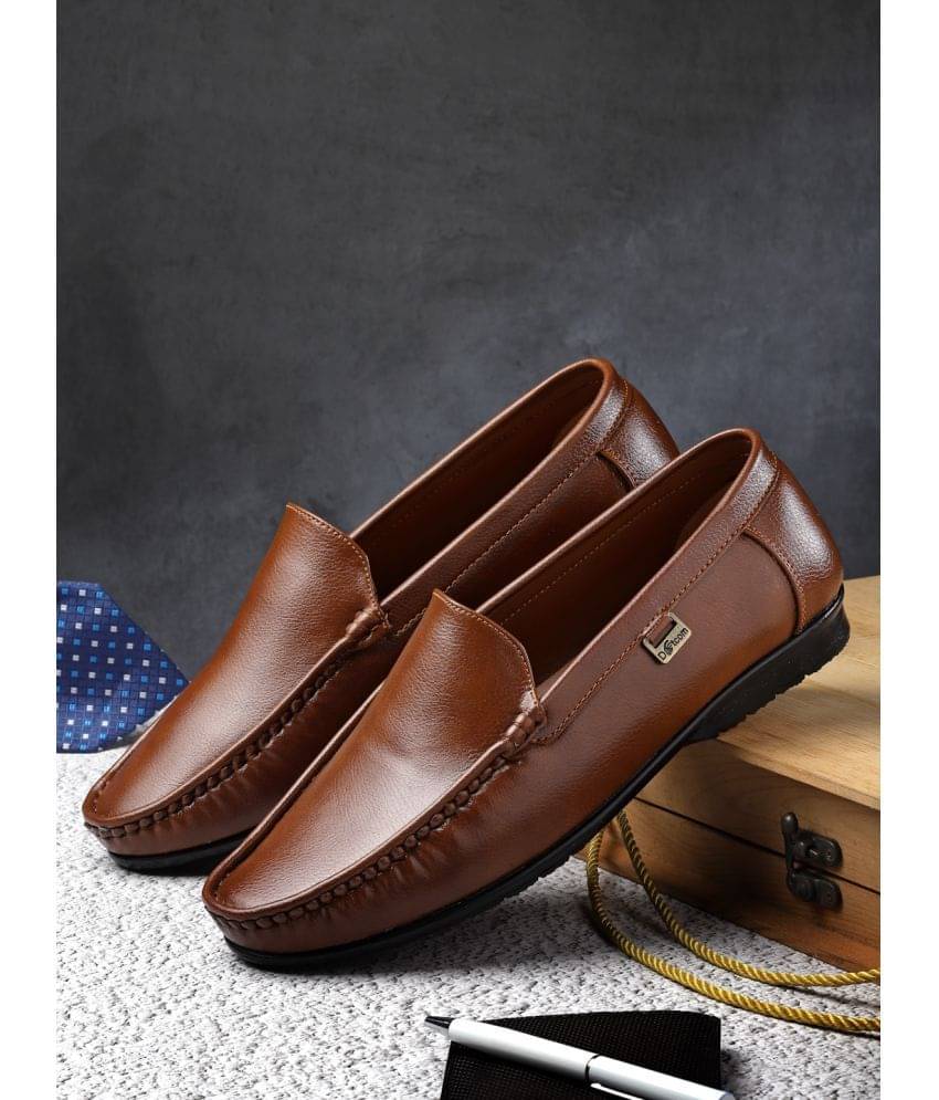     			Action Tan Men's Slip on