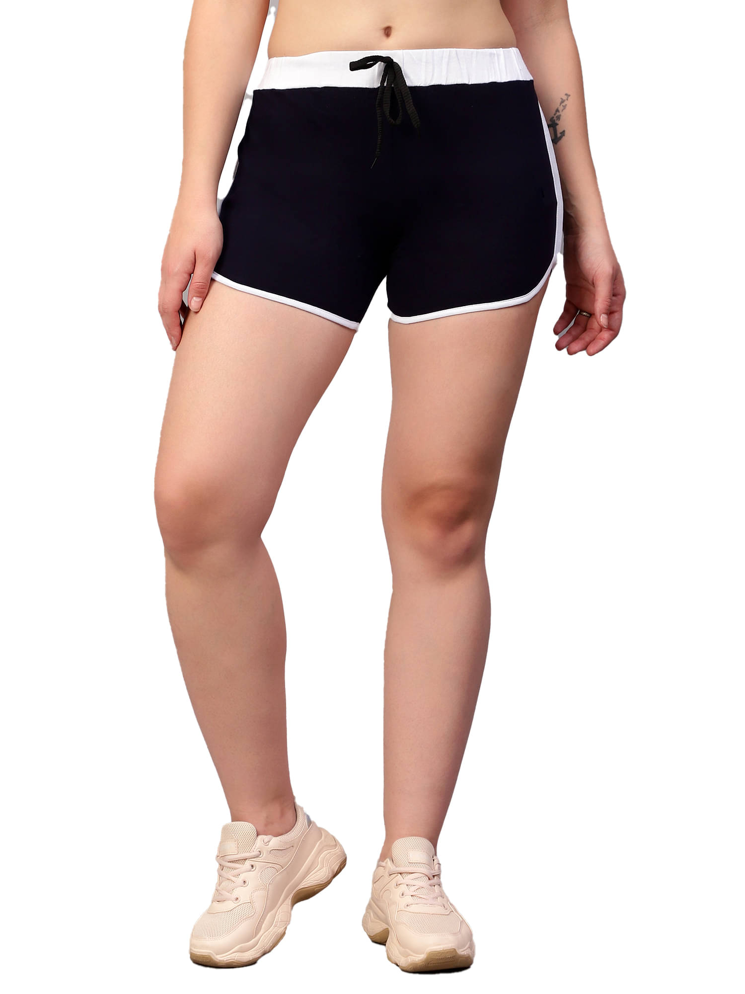     			Diaz Cotton Cut-Offs - Navy Single