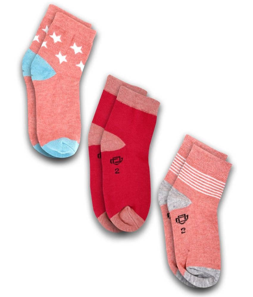 Dollar Socks Multicolor Cotton Blend Boy's Ankle Length Socks ( Pack of 3 ) - Socks | Buy online on ZillyBuy