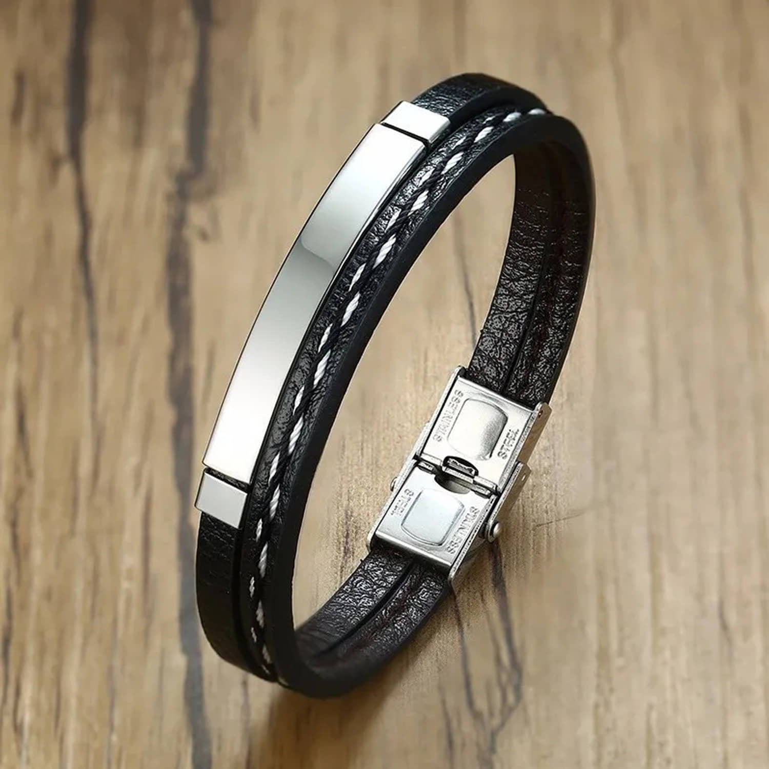 FASHION FRILL Silver Bracelet ( Pack of 1 ) - Bangles & Bracelets | Buy online on ZillyBuy