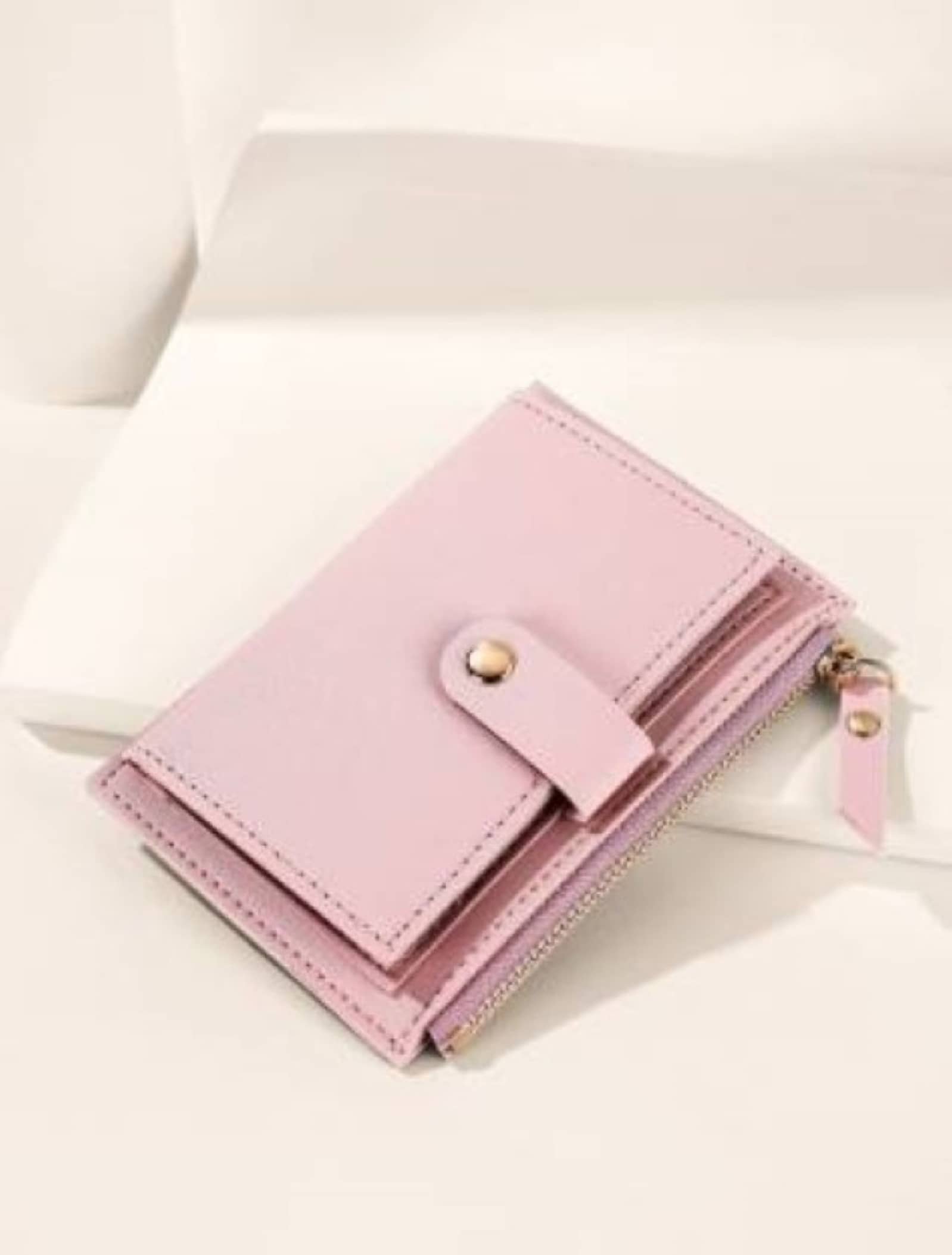 Fargo Leather Pink Women's Regular Wallet ( Pack of 1 ) - Handbags | Buy online on ZillyBuy