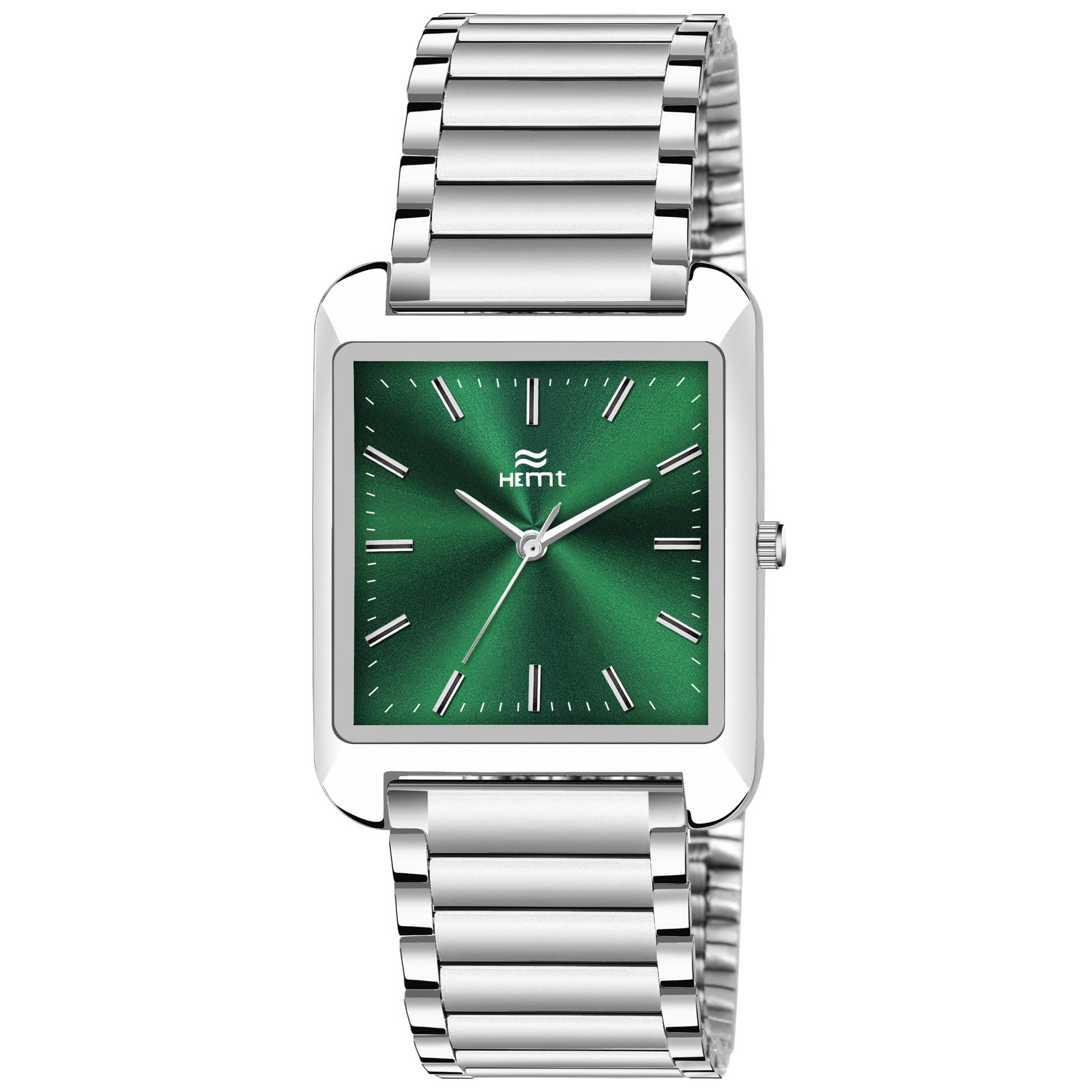 Hemt Silver Stainless Steel Analog Men's Watch