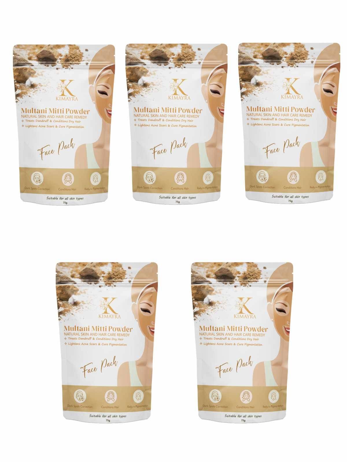     			Kimayra - Radiant Glow Face Pack for All Skin Type ( Pack of 5 )