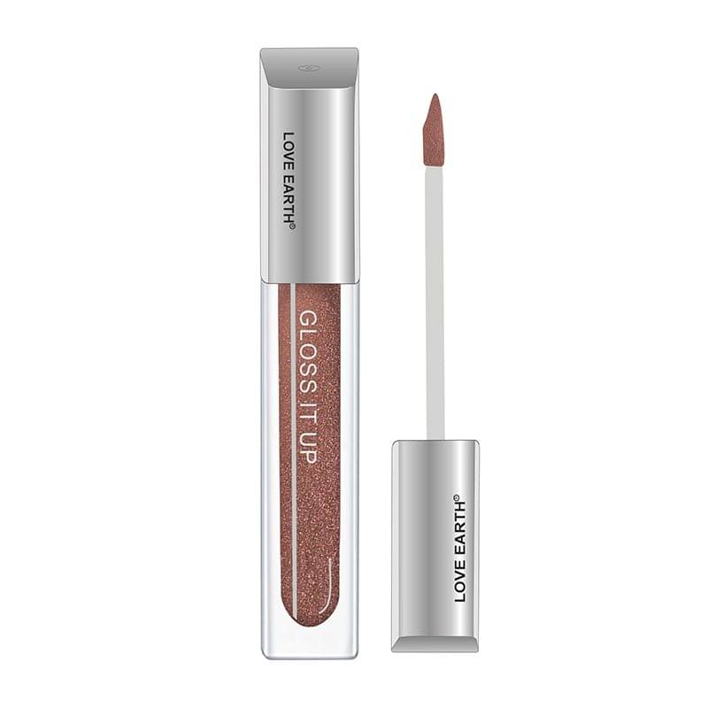     			LOVE EARTH Brown Matte Lipstick 3 ML