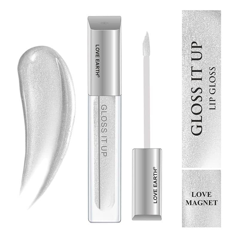 LOVE EARTH Silver Matte Lipstick 3 ML