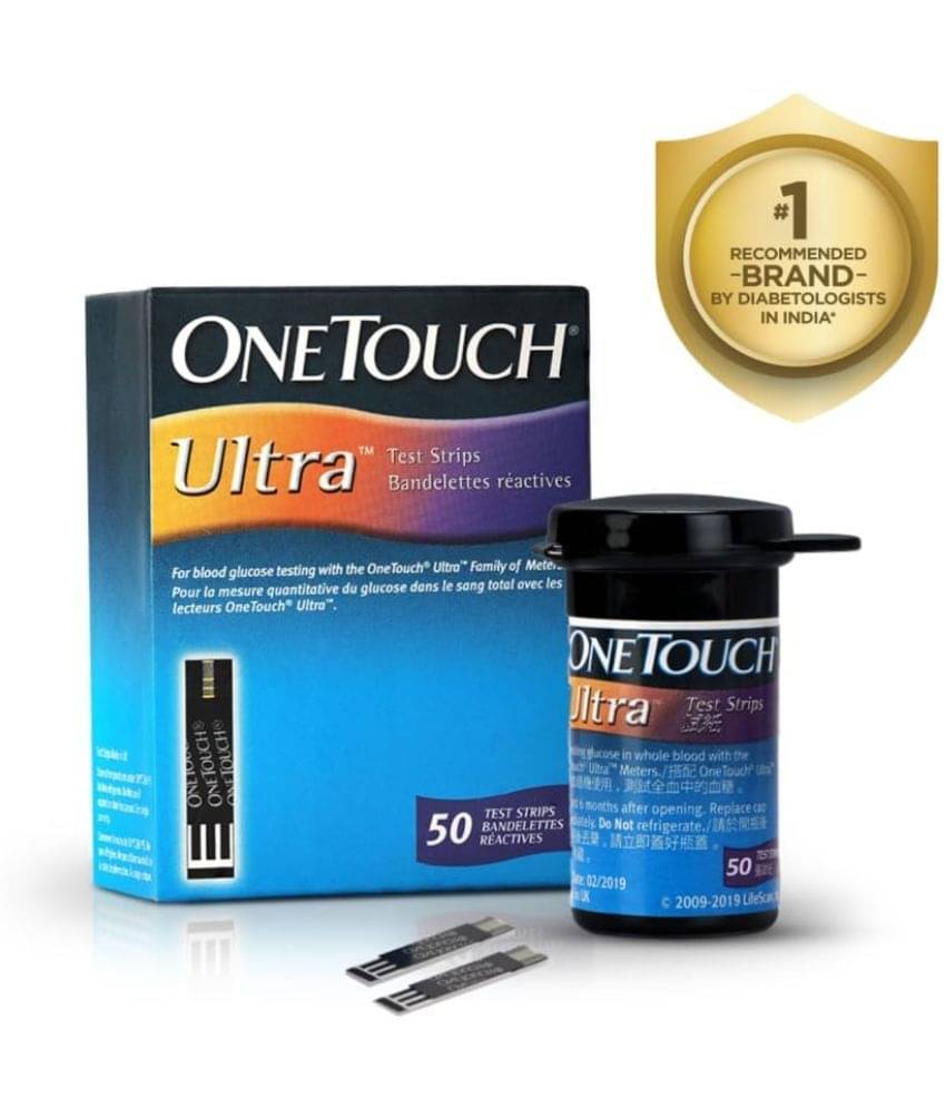     			OneTouch Ultra Test Strips | Pack of 50 Strips | For OneTouch Ultra 2 & Ultra Easy Glucometers