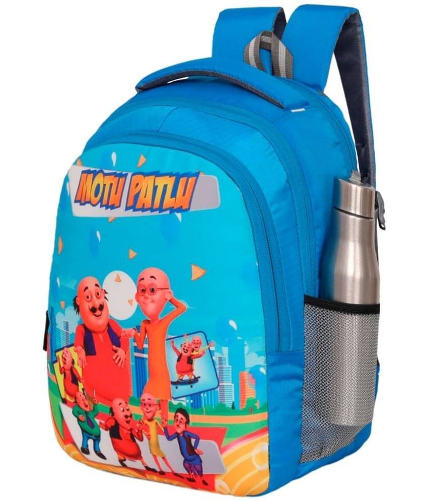 Perfect Star Light Blue Polyester Backpack ( 20 Ltrs ) Perfect Star Light Blue Polyester Backpack ( 20 Ltrs )