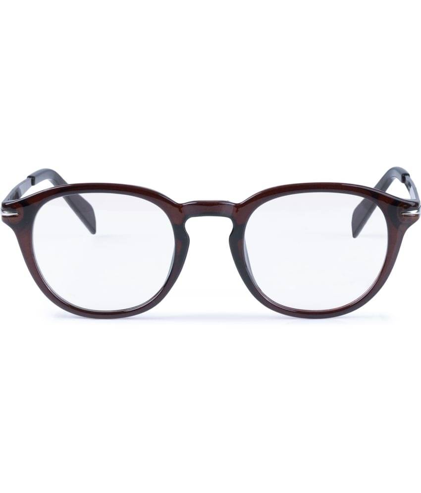 Redex Brown Round Eyeglass Frame ( Pack of 1 ) Redex Brown Round Eyeglass Frame ( Pack of 1 )