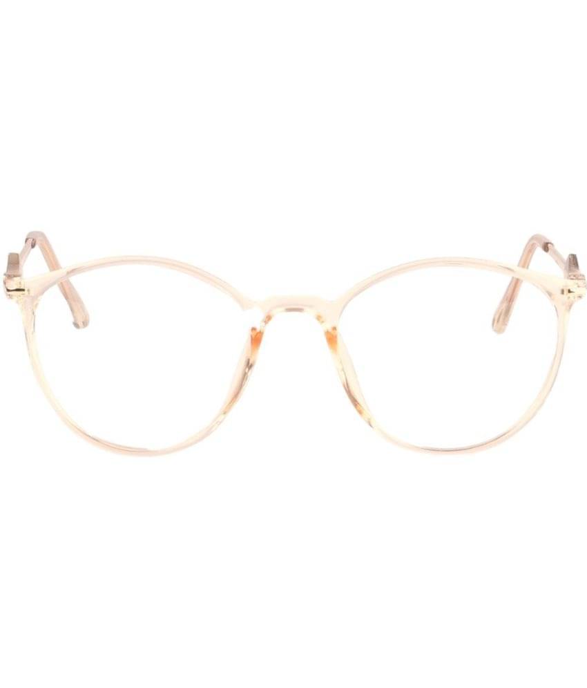     			Redex Gold Round Eyeglass Frame ( Pack of 1 )