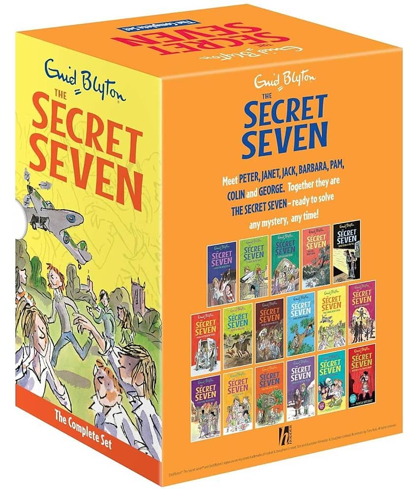 SECRET SEVEN COMPLETE BOX SET OF 17 TITLES - Stationery | Buy online on ZillyBuy